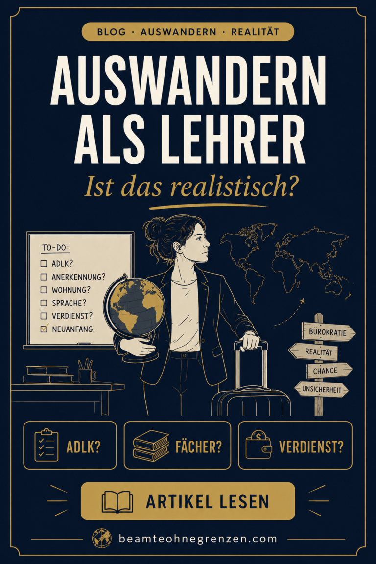 Fernweh als Lehrer: Ist das realistisch? Was keiner dir erzählt.